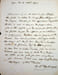 Lettre autographe sign&eacute;e. Jacques-Charles du Bouzet (1760-1824), baron du Bouzet, seigneur de Marin, chevalier de Saint Louis. 