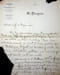 Lettre autographe sign&eacute;e. Fr&eacute;d&eacute;ric Degeorge (1797-1854), homme politique, d&eacute;put&eacute; et pr&eacute;fet en 1848, fondateur du journal Le Progr&egrave;s du Pas-de-Calais, ...