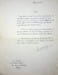Lettre autographe sign&eacute;e. L&eacute;on Leducq (1896-1985), membre de l'Acad&eacute;mie d'Histoire, docteur en droit, directeur r&eacute;gional des douanes. 