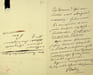 Lettre autographe sign&eacute;e. Jean-Baptiste Flandrin (1777-1853), commissaire des guerres, &eacute;crivain, p&egrave;re du peintre Eug&egrave;ne.  