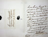 Lettre autographe sign&eacute;e. Charles M&eacute;vil (1795-1868), &eacute;crivain, directeur de cabinet au minist&egrave;re de l'int&eacute;rieur. 