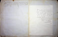 Lettre autographe sign&eacute;e - extraordinaire document. [Collectif dont] Ernest de Blosseville (1799-1886), Pierre-S&eacute;bastien Laurentie (1793-1876), ...
