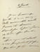 Lettre autographe sign&eacute;e. Mathilde Bonaparte (1820-1904), &eacute;pouse du comte Demidoff, la princesse Mathilde.
