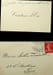 Carte autographe. Isabelle du Br&eacute;sil, Isabelle de Bourbon Bragance (1846-1921), princesse h&eacute;riti&egrave;re du Br&eacute;sil, comtesse d'Eu. 