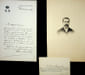 Lettre autographe sign&eacute;e. Roland Bonaparte (1858-1924), prince, g&eacute;ographe, botaniste, petit-fils de Lucien Bonaparte. 