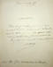 Lettre sign&eacute;e. Mathilde Bonaparte (1820-1904), &eacute;pouse du comte Demidoff, la princesse Mathilde.
