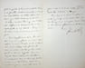Lettre autographe sign&eacute;e au peintre Alexandre Protais. Jean-Baptiste, dit Tito, Francheschini Pietri (1834-1915), auditeur au conseil d'&eacute;tat, ...