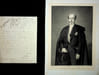 Lettre autographe sign&eacute;e. Charles de Morny (1811-1865), comte puis duc de Morny, financier, homme politique, alors administrateur de la compagnie de ...