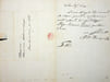 Lettre autographe sign&eacute;e. Pierre-Napol&eacute;on Bonaparte (1815-1881), fils de Lucien Bonaparte, d&eacute;put&eacute; en 1848, t&ecirc;te br&ucirc;l&eacute;e de la famille, meurtrier &agrave; ...