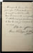 Lettre autographe sign&eacute;e. Louis-Philippe d'Orl&eacute;ans (1838-1894), prince, pr&eacute;tendant au tr&ocirc;ne, petit-fils de Louis-Philippe Ier, comte de Paris. 