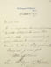 Lettre autographe sign&eacute;e. Louis-Philippe d'Orl&eacute;ans (1838-1894), prince, pr&eacute;tendant au tr&ocirc;ne, petit-fils de Louis-Philippe Ier, comte de Paris. 