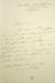 Lettre autographe sign&eacute;e. Mathilde Bonaparte (1820-1904), &eacute;pouse du comte Demidoff, la princesse Mathilde.
