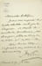 Lettre autographe sign&eacute;e. Alexandre Colonna Walewski (1810-1868), militaire, diplomate, homme politique, fils de Napol&eacute;on Ier, ministre. 