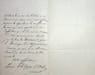 Lettre autographe sign&eacute;e. Louis-Philippe d'Orl&eacute;ans (1838-1894), prince, pr&eacute;tendant au tr&ocirc;ne, petit-fils de Louis-Philippe Ier, comte de Paris. 