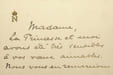 Lettre autographe sign&eacute;e. Victor Napol&eacute;on (1862-1926), pr&eacute;tendant Napol&eacute;onien, Napol&eacute;on V. 
