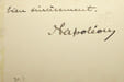 Lettre autographe sign&eacute;e. Victor Napol&eacute;on (1862-1926), pr&eacute;tendant Napol&eacute;onien, Napol&eacute;on V. 