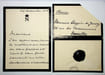 Lettre autographe sign&eacute;e. Victor Napol&eacute;on (1862-1926), pr&eacute;tendant Napol&eacute;onien, Napol&eacute;on V. 