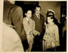 Photographie originale. Henri d'Orl&eacute;ans (1908-1999), comte de Paris, et ses fils Henri et Fran&ccedil;ois. 