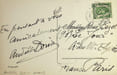 Lettre autographe sign&eacute;e. Andr&eacute;e Doria (?-?), actrice active dans les ann&eacute;es 1930. 