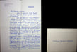 Lettre autographe sign&eacute;e. Paul Mirvil (?-?), chansonnier, acteur actif dans les ann&eacute;es 1940-1950, incarc&eacute;r&eacute; sous l'occupation, devenu ensuite avocat. 