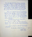 Lettre autographe sign&eacute;e. Paul Mirvil (?-?), chansonnier, acteur actif dans les ann&eacute;es 1940-1950, incarc&eacute;r&eacute; sous l'occupation, devenu ensuite avocat. 