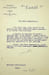 Lettre sign&eacute;e. Yvon Delbos (1885-1956), homme politique, s&eacute;nateur, ministre. 