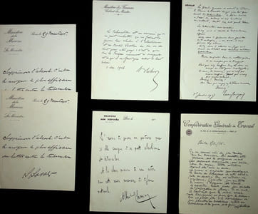 Lot de 6 imprimés
