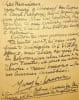 Lettre autographe sign&eacute;e. Marie L&eacute;opold-Lacour (1859-1942), po&eacute;tesse, &eacute;crivain, militante f&eacute;ministe. 