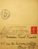 Lettre autographe sign&eacute;e. Marie L&eacute;opold-Lacour (1859-1942), po&eacute;tesse, &eacute;crivain, militante f&eacute;ministe. 
