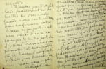 Lettre autographe sign&eacute;e. Marie L&eacute;opold-Lacour (1859-1942), po&eacute;tesse, &eacute;crivain, militante f&eacute;ministe. 