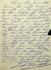 Lettre autographe sign&eacute;e. Julia Daudet (1844-1940), po&eacute;tesse, &eacute;crivain, &eacute;pouse d'Alphonse Daudet.