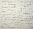 Lettre autographe sign&eacute;e &agrave; Georges Courteline. Louis Artus (1870-1960), &eacute;crivain. 
