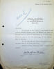Lettre sign&eacute;e. Albert Dieudonn&eacute; (1889-1976), acteur, r&eacute;alisateur, sc&eacute;nariste. 