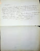 Lettre autographe sign&eacute;e &agrave; Marius Chastaing. Abel de Moyria (1787-1863), po&egrave;te, r&eacute;publicain, dernier comte de Moyria, auteur d'un Manuel du ...