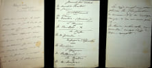 Lettre autographe sign&eacute;e. Henri Blaze de Bury (1813-1888), &eacute;crivain, po&egrave;te, compositeur. 