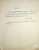 Lettre autographe sign&eacute;e. Ren&eacute; Bizet (1887-1947), po&egrave;te, &eacute;crivain, journaliste. 