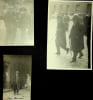 Lot de 3 photographies. Louis Bertrand (1866-1941), &eacute;crivain, membre de l'Acad&eacute;mie fran&ccedil;aise. 