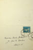 Lettre autographe sign&eacute;e &agrave; Charles Grolleau. Louis Bertrand (1866-1941), &eacute;crivain, membre de l'Acad&eacute;mie fran&ccedil;aise. 