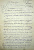 Manuscrit autographe sign&eacute;. [Louis Bertrand] Andr&eacute; Chaumeix (1874-1955), &eacute;crivain, journaliste. 