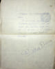 Lettre autographe sign&eacute;e &agrave; Fernand Hauser. Adolphe van Bever (1871-1927), po&egrave;te, &eacute;crivain, bibliographie.