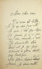 Lettre autographe sign&eacute;e &agrave; Fernand Hauser. Adolphe van Bever (1871-1927), po&egrave;te, &eacute;crivain, bibliographie.