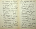 Lettre autographe sign&eacute;e &agrave; Fernand Hauser. Adolphe van Bever (1871-1927), po&egrave;te, &eacute;crivain, bibliographie.