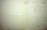 Manuscrit autographe sign&eacute;. Henry Bidou (1873-1943), &eacute;crivain, critique.