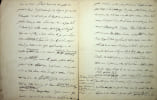 Manuscrit autographe sign&eacute;. Anatole de Montaiglon (1824-1895), po&egrave;te, historien, &eacute;diteur. 