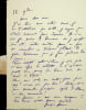 Lettre autographe sign&eacute;e &agrave; Georges-Jules Bertrand. Georges H&uuml;e (1858-1948), compositeur, &eacute;l&egrave;ve de Charles Gounod et C&eacute;sar Franck. 