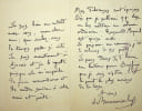 Lettre autographe sign&eacute;e. Georges de Bonnerive dit Georges de Lys (1855-1931), &eacute;crivain, officier. 