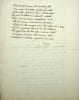 Po&egrave;me manuscrit in&eacute;dit. [Po&eacute;sie] Anonyme. 
