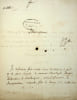 Lettre autographe sign&eacute;e. Fran&ccedil;ois Louis de Helmstatt, (1752-1841), page de Marie-Antoinette, militaire, gendre de Victor-Fran&ccedil;ois de Broglie (2e duc ...