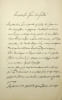 Lettre autographe sign&eacute;e au marchand d'estampes Hermann Weber. Johann Gottfried Abraham Frenzel (1782-1855), peintre allemand, graveur, qui s'occupait ...