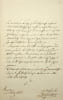 Lettre autographe sign&eacute;e au marchand d'estampes Hermann Weber. Johann Gottfried Abraham Frenzel (1782-1855), peintre allemand, graveur, qui s'occupait ...